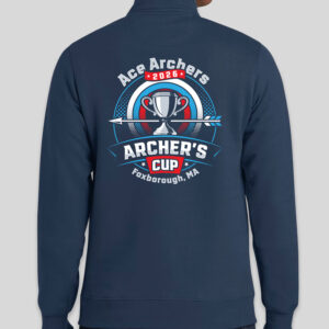 quarter zip archers cup back
